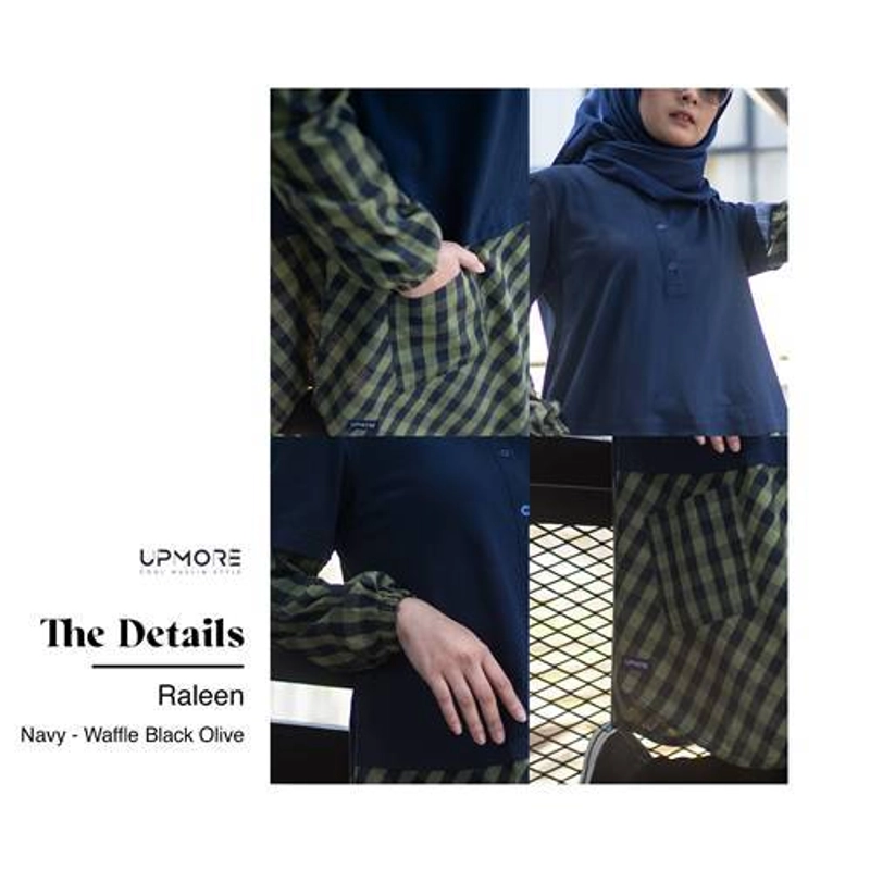 Product image Mutif Bandung - Raleen Nav Wafle Black Olive S