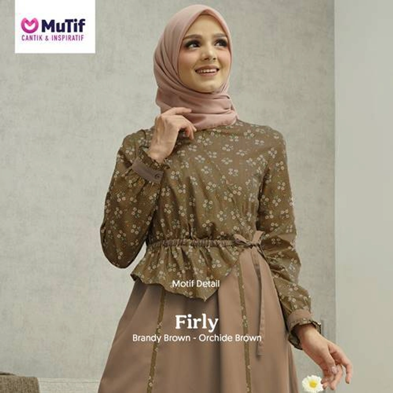 Product image Mutif Bandung - Firly Brandy Brown Orcihde Brown S