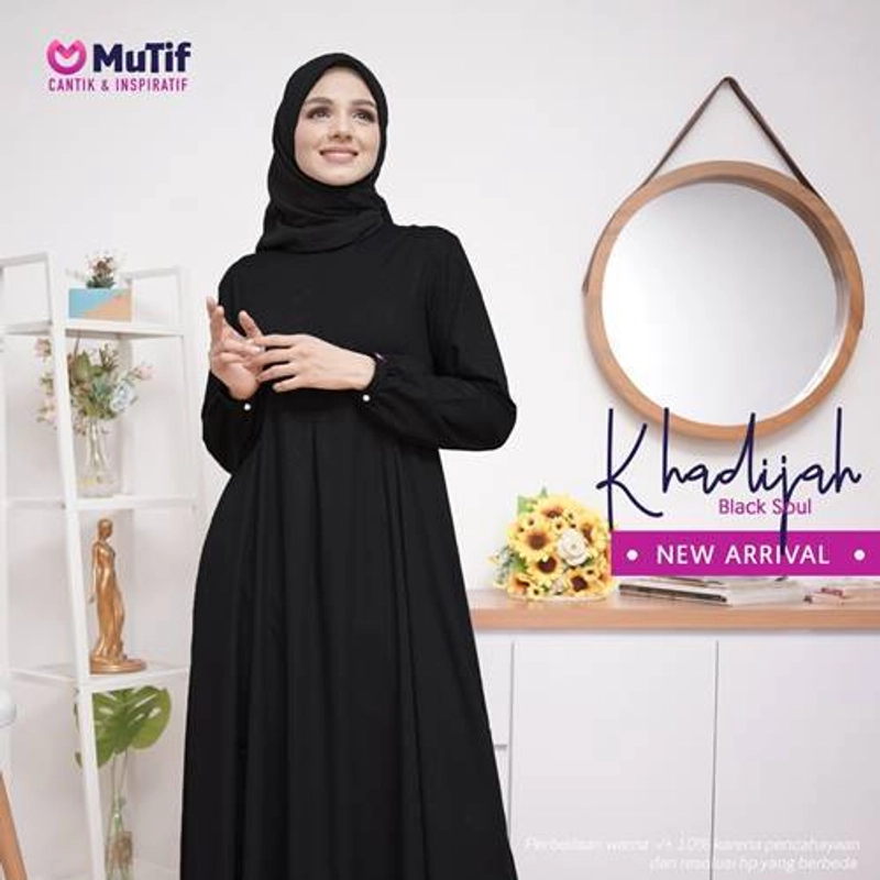 Product image Mutif Bandung - Khadijah Black Soul S