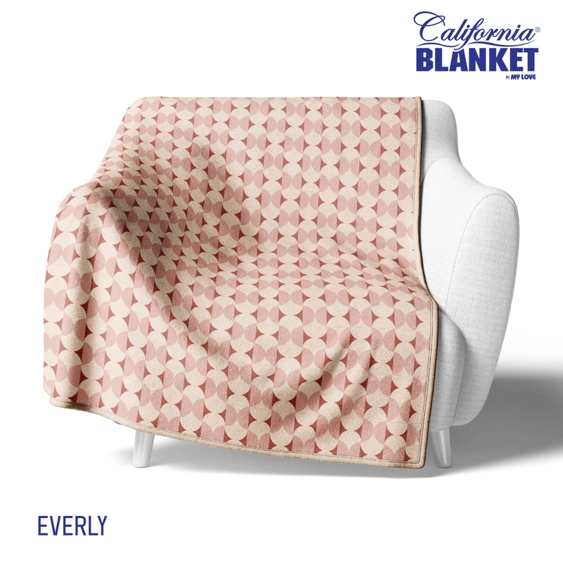 Product image MY LOVE Official Surabaya - CALIFORNIA Selimut 160x200 Everly