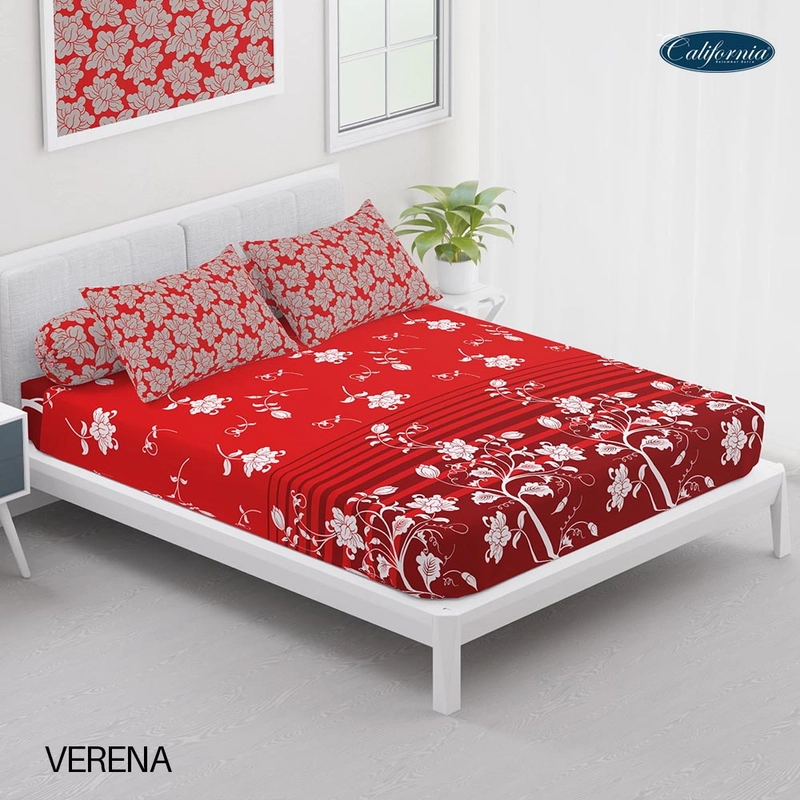 Product image MY LOVE Official Surabaya - CALIFORNIA Sprei King Fitted 180x200 Verena