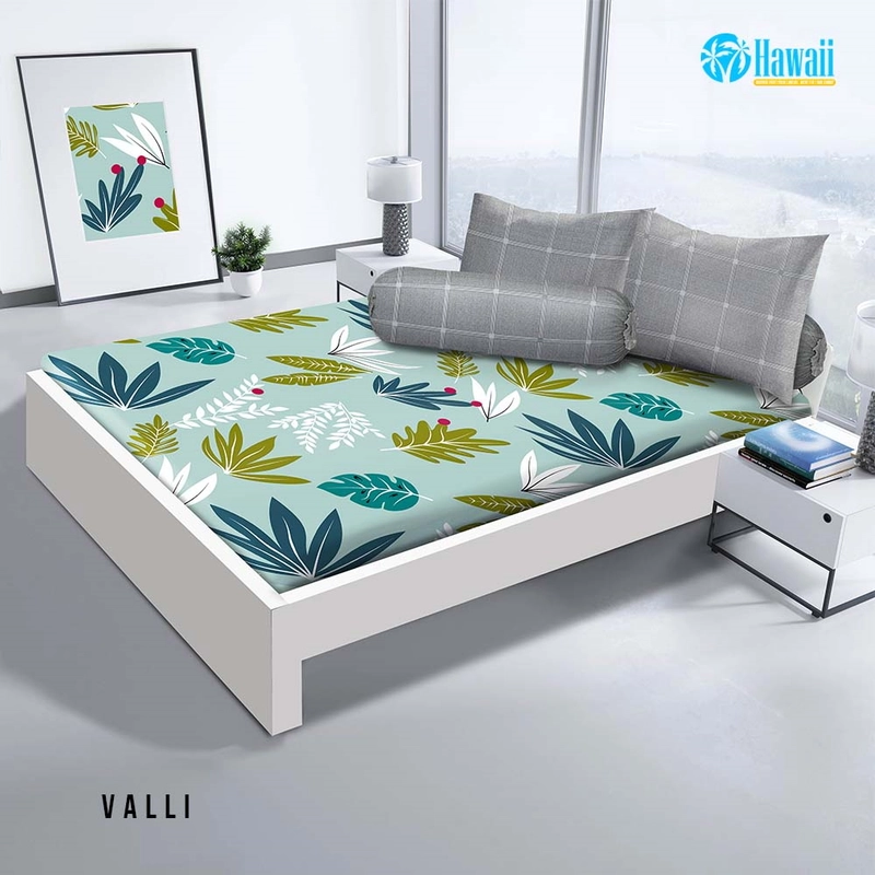 Product image MY LOVE - HAWAII Sprei Queen Fitted 160x200 Valli