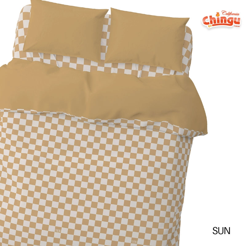 Product image MY LOVE - CALIFORNIA CHINGU Bed Cover King Fitted 180x200 Sun