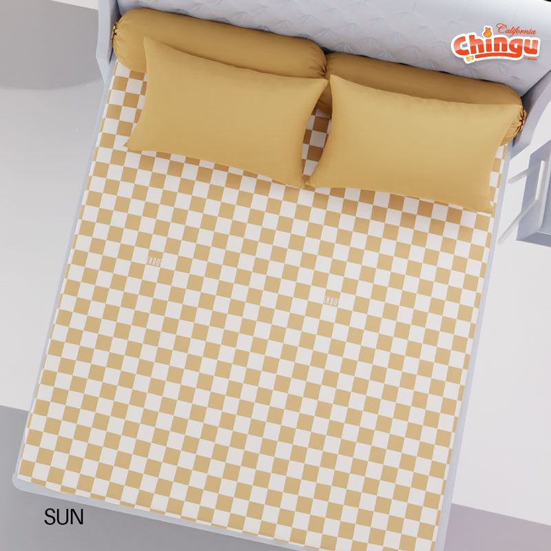 Product image MY LOVE - CALIFORNIA CHINGU Sprei Queen Fitted 160x200 Sun