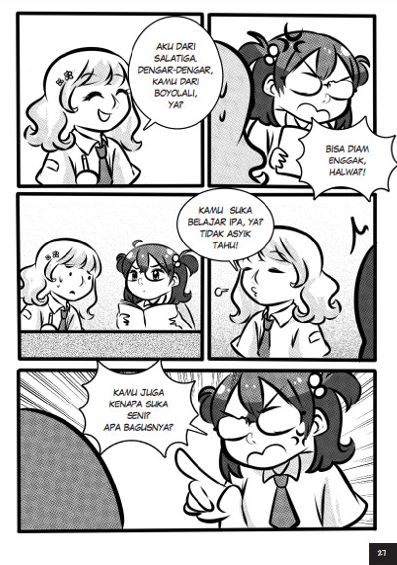 Product image Mizan - KOMIK KKPK SCIENCE VS ART! 14.5 x 21 Cm RK-1824