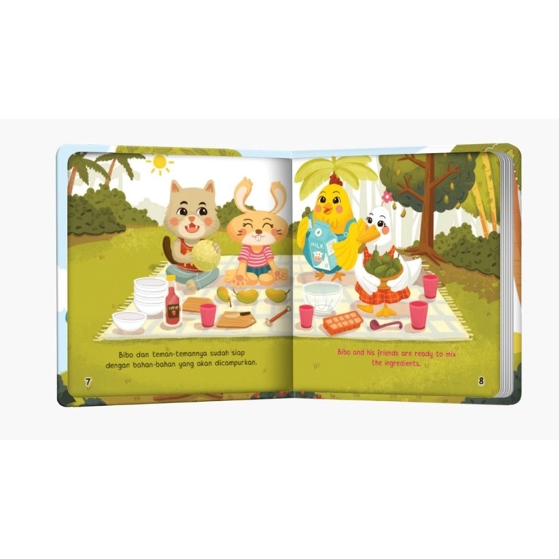 Product image Mizan - SCB AKU TAHU 4 KATA AJAIB (BOARDBOOK BILINGUAL) 17 X 17 Cm RW-591