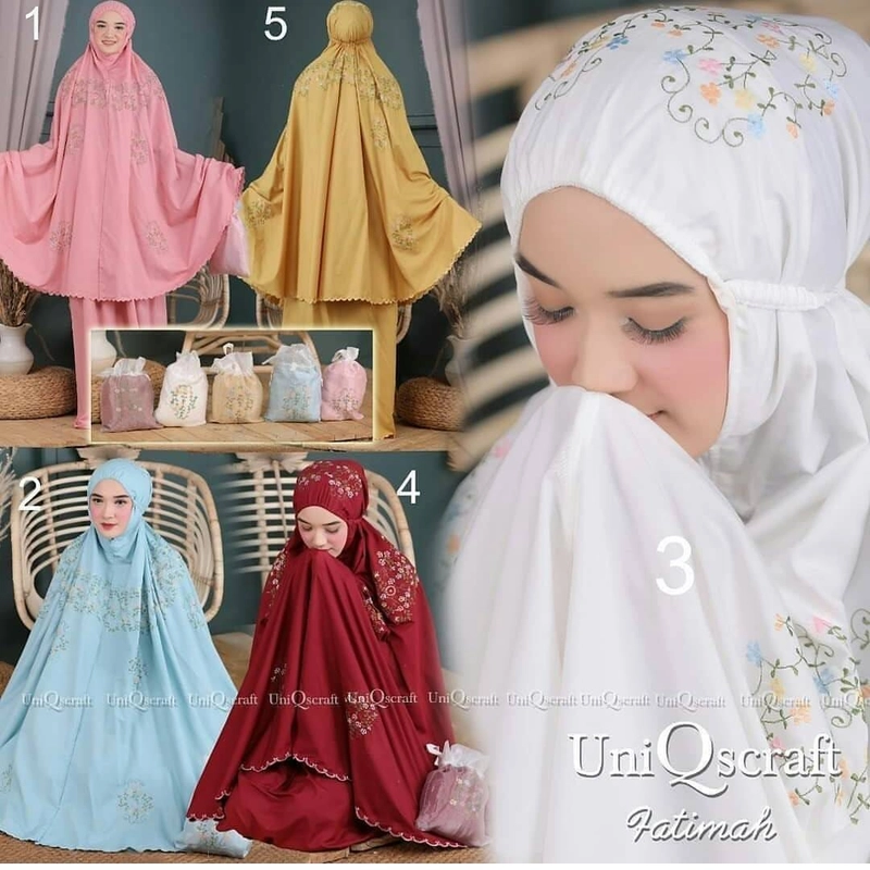 Nadira - Mukena Katun Fatimah (1, All Size, Pcs)