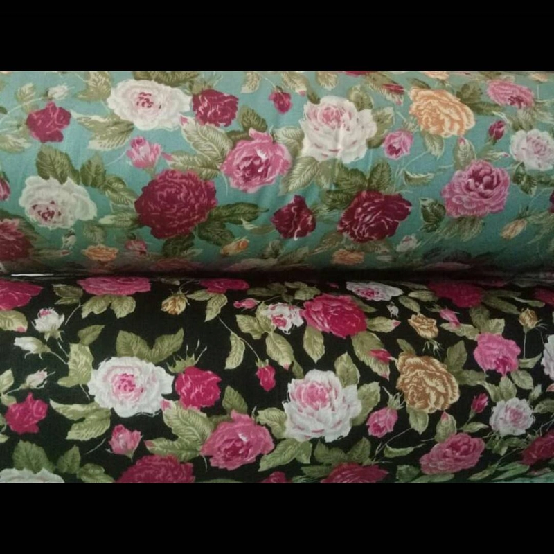 Product image Nadira - Mukena Katun Jepang Original Mawar (Hijau, All Size, Pcs)
