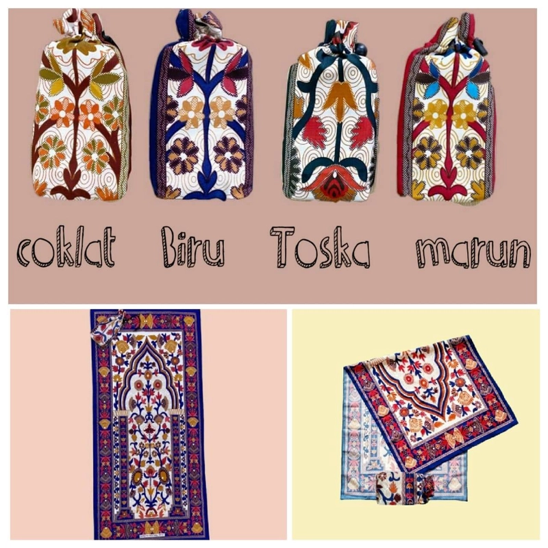 Product image Nadira - Sajadah Traveling Vol 2 (Coklat, All Size, Pcs)
