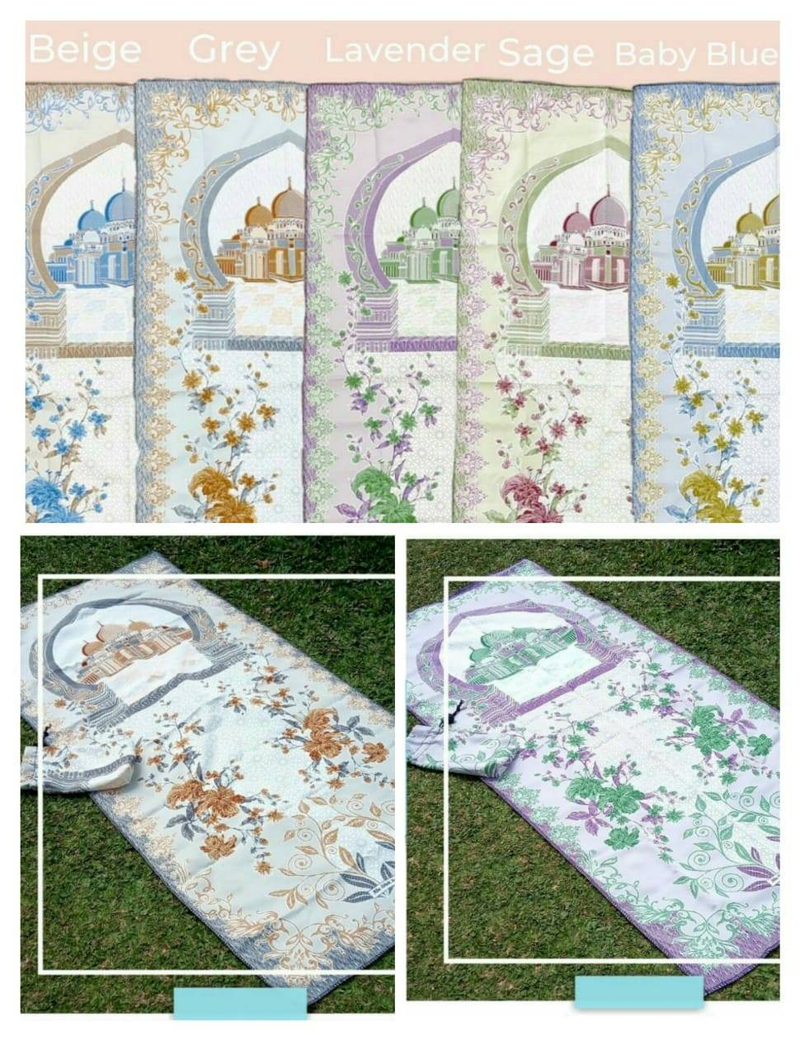 Product image Nadira - Sajadah Traveling Vol 3 (Beige, All Size, Pcs)