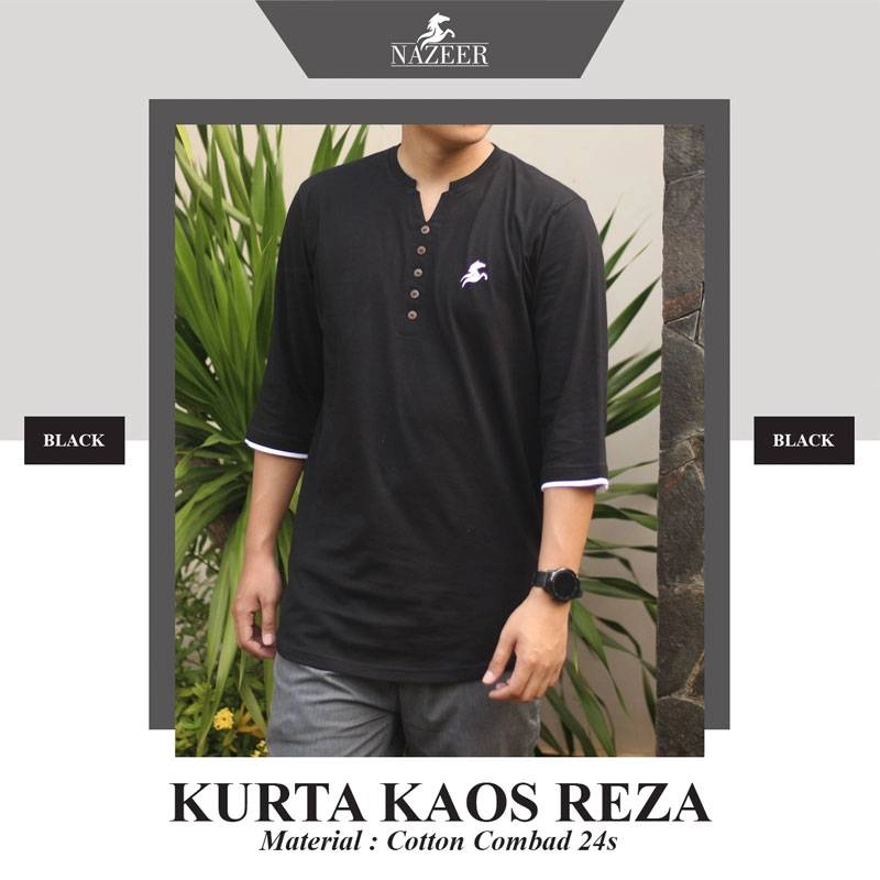 Product image Nazeer - Kurta Kaos Reza L Black