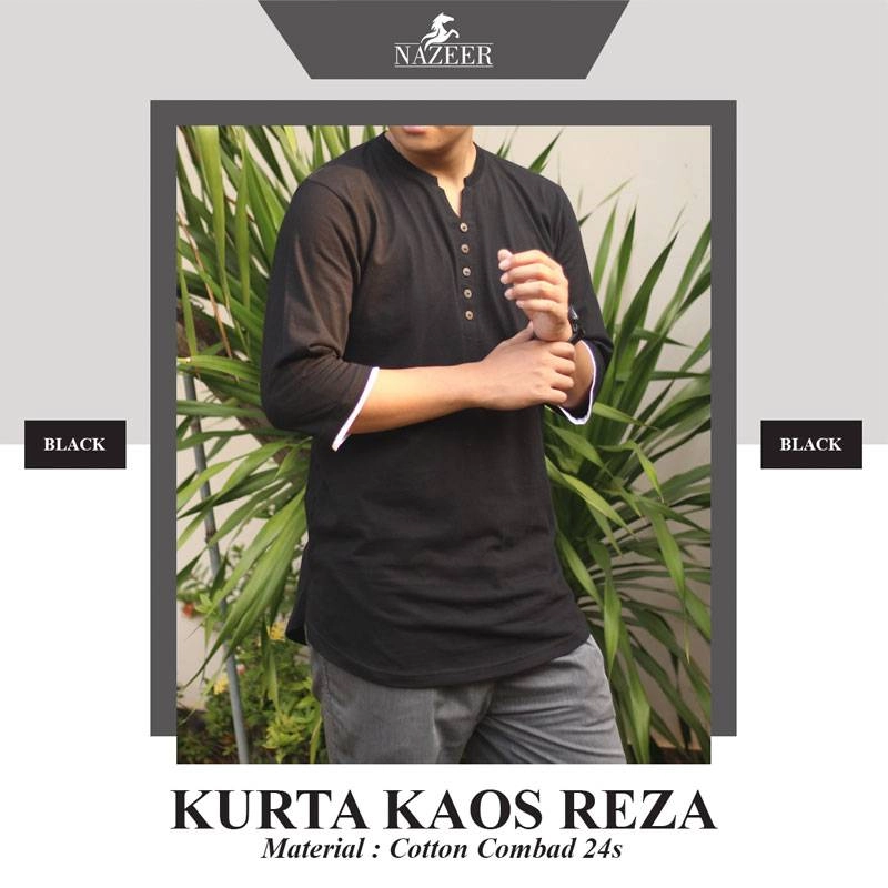 Product image Nazeer - Kurta Kaos Reza L Black