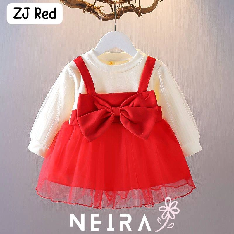 Product image Neira - Baby Dress Anak Perempuan Zefanya (ZJ) XL Merah