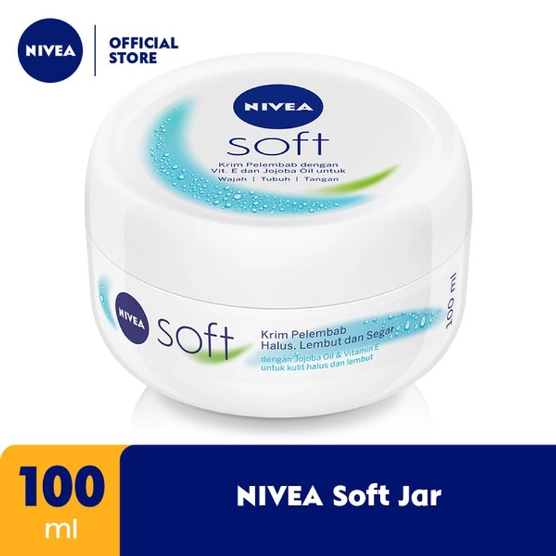 Product image Nivea - Soft Jar 100ml Putih