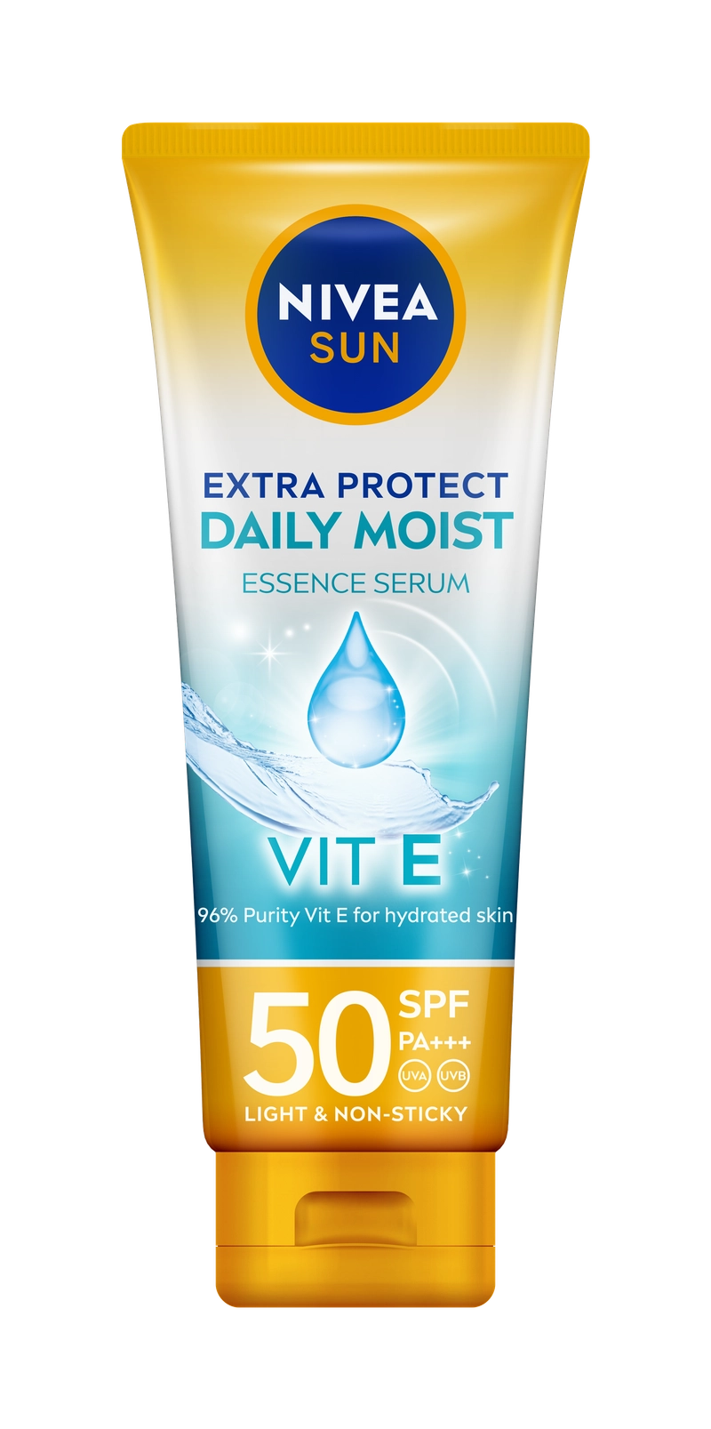 Product image Nivea - NIVEA SUN Extra Protect Daily Moist Essence Serum SPF50 180ml Biru