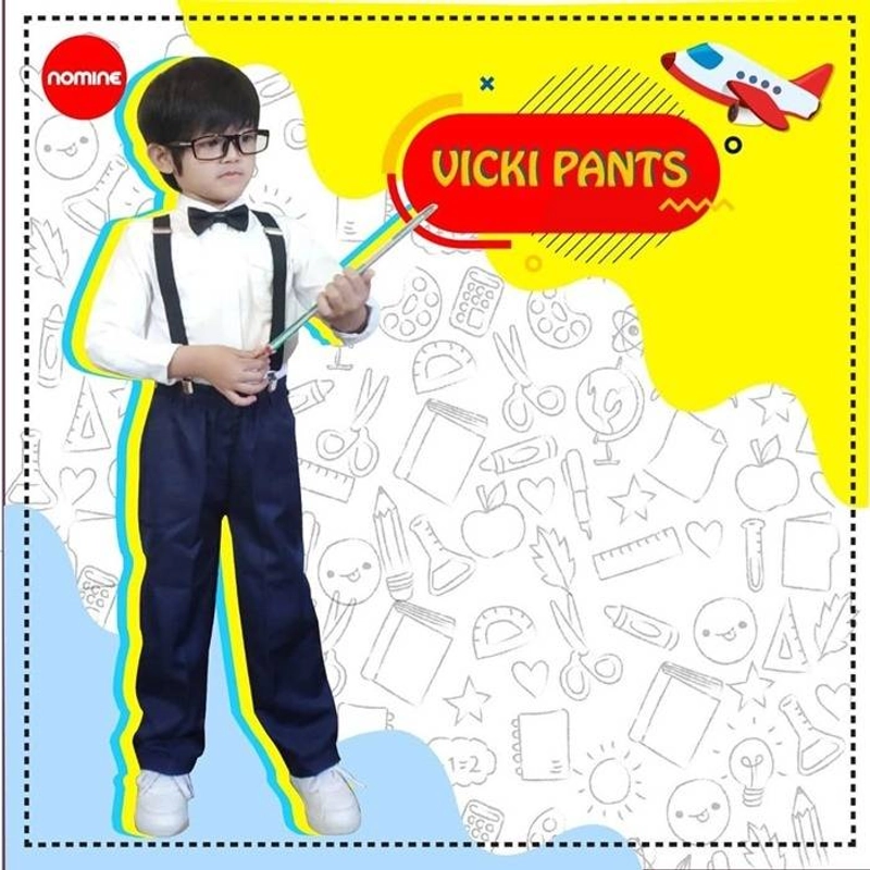Product image Nomine - Celana - Vicky Pants - Celana Panjang S Navy