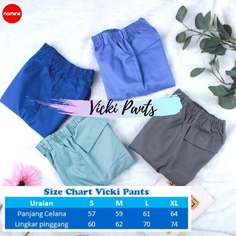 Product image Nomine - Celana - Vicky Pants - Celana Panjang S Navy