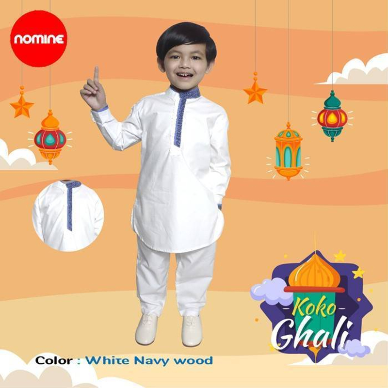 Product image Nomine - Koko - Ghalih Set - Set Celana - White S White