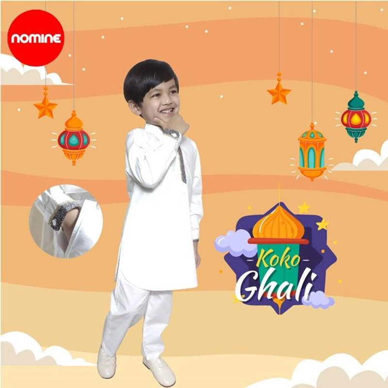 Product image Nomine - Koko - Ghalih Set - Set Celana - White S White