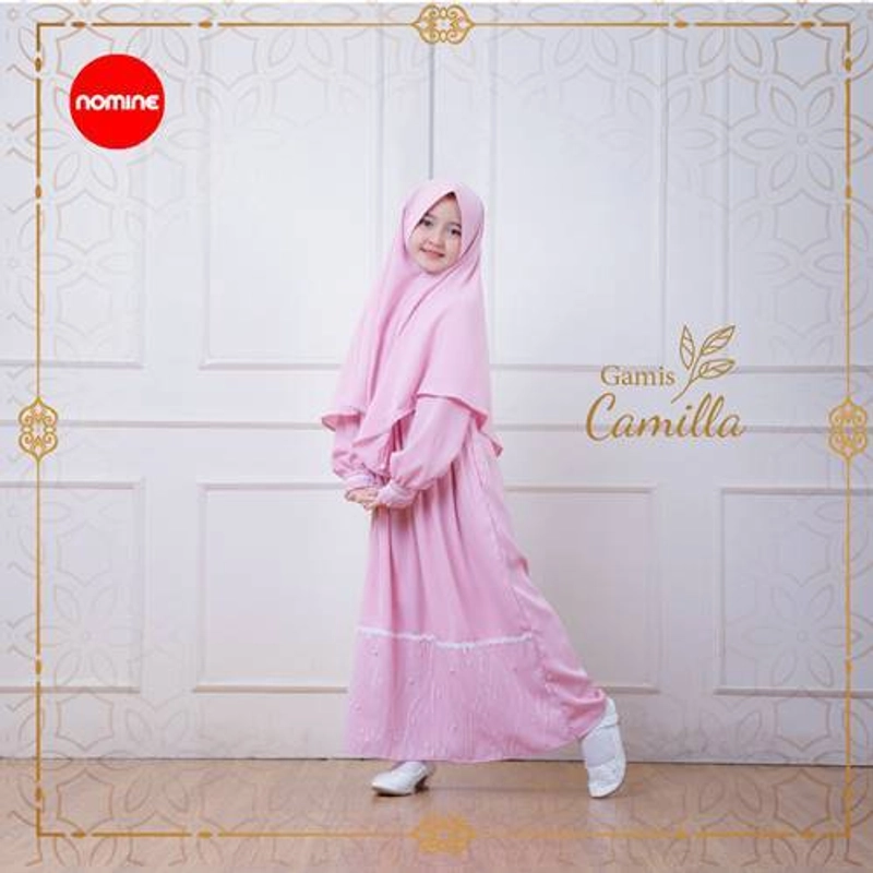 Product image Nomine - Gamis - Camilla - Set Khimar XS Pink