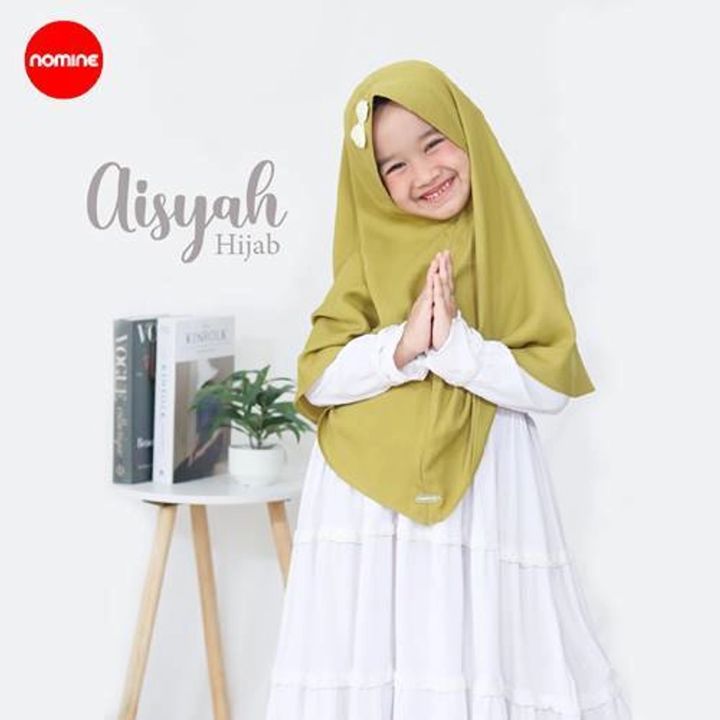 Product image Nomine - Hijab Anak - Hijab Aisyah M Olive