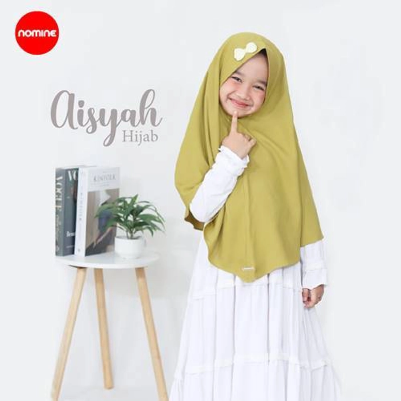 Product image Nomine - Hijab Anak - Hijab Aisyah M Olive