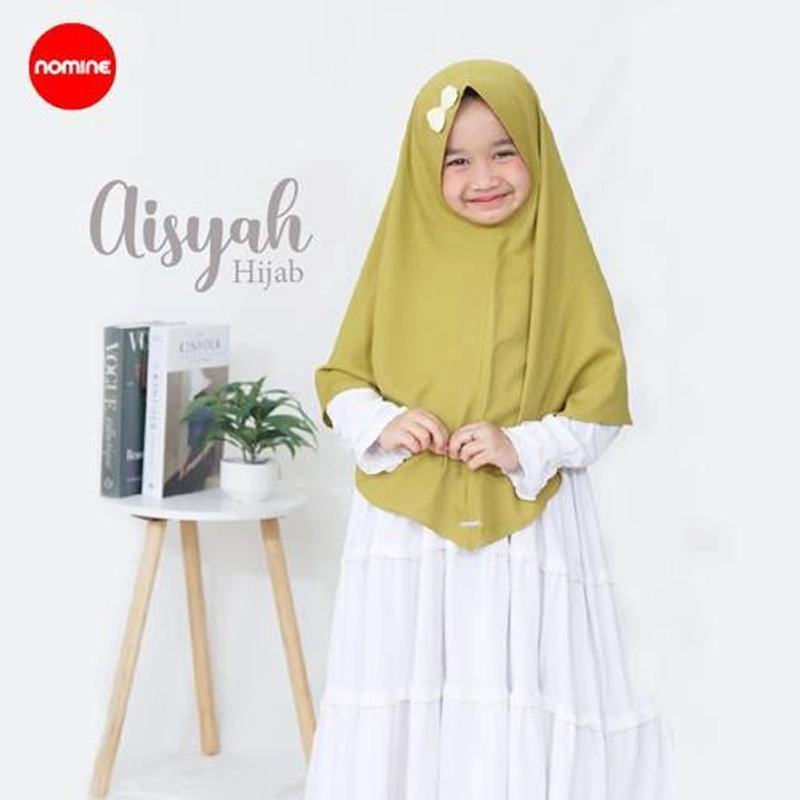 Product image Nomine - Hijab Anak - Hijab Aisyah M Olive