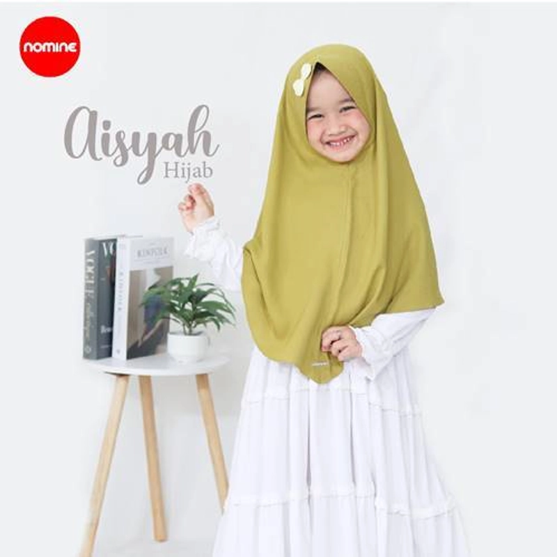 Product image Nomine - Hijab Anak - Hijab Aisyah M Olive