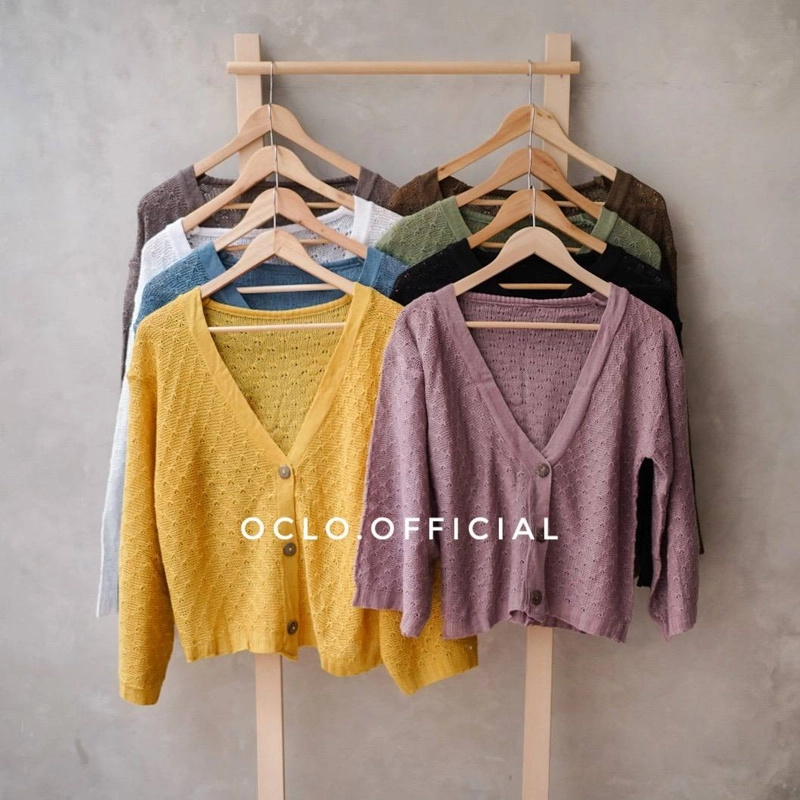 Product image Oclo Official - Ayyazi Cardi Knit All Size Denim
