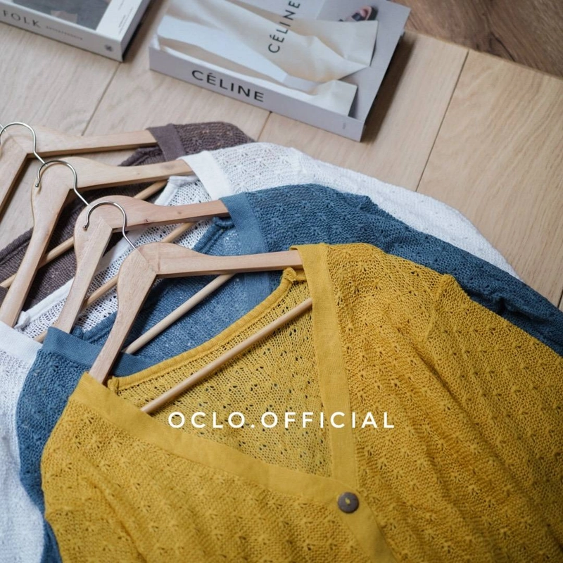 Product image Oclo Official - Ayyazi Cardi Knit All Size Denim