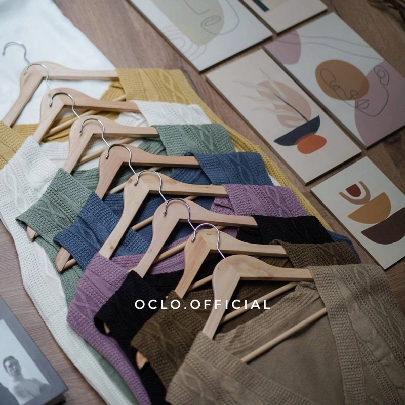 Product image Oclo Official - Austin Vest Knit All Size Dark Creamy