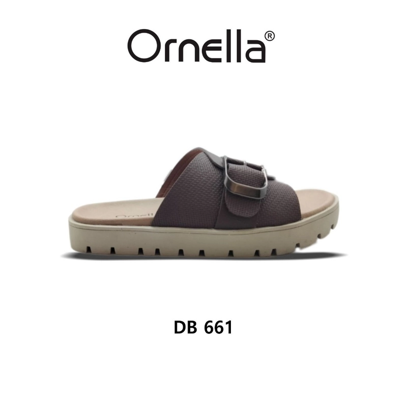 Product image Ornella - DB 661 / Sandal Slip On Wanita Casual 39 Coffee