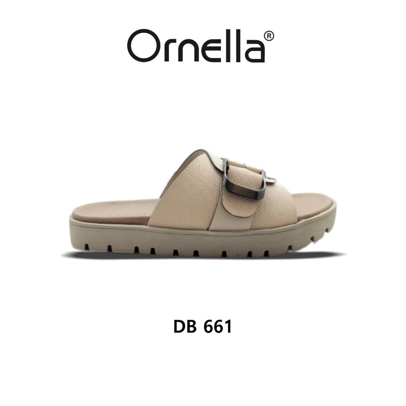 Product image Ornella - DB 661 / Sandal Slip On Wanita Casual 37 Cream