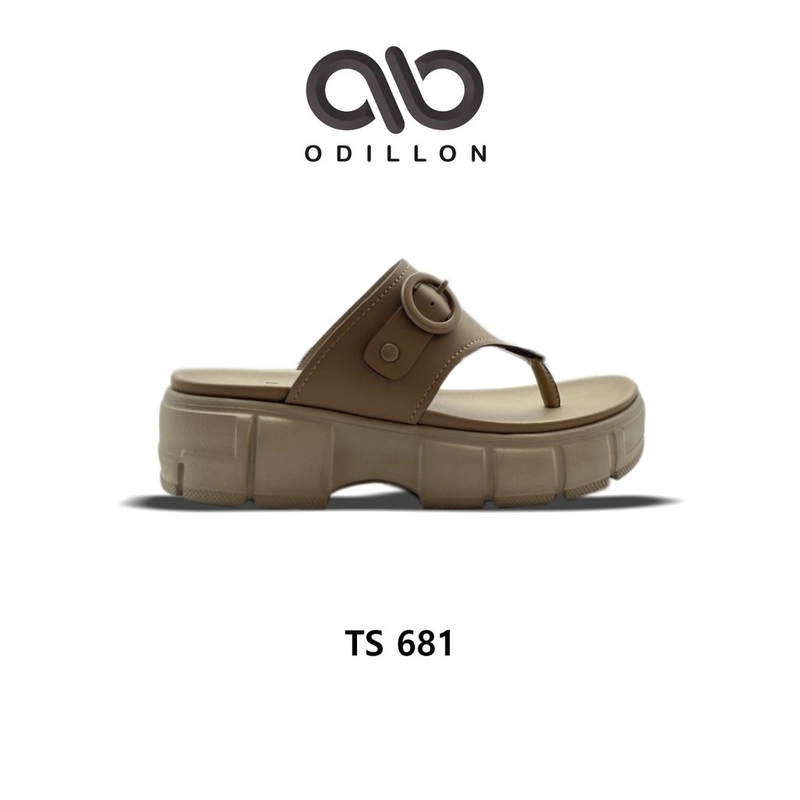 Product image Odillon TS 681 Sandal Jepit Wanita 38 Khaki