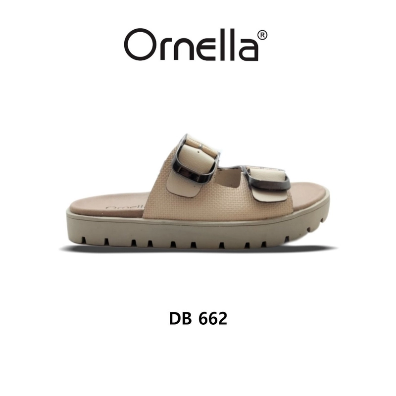 Product image Ornella - DB 662 / Sandal Slip On Wanita Casual 36 Cream