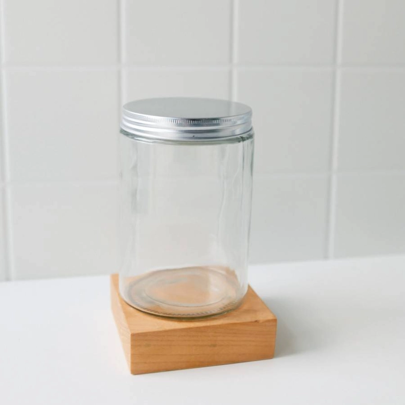 Product image [PO] Orderpedia Kitchen - Toples Kaca Polos Tutup Alumunium 700ml 700gr Random