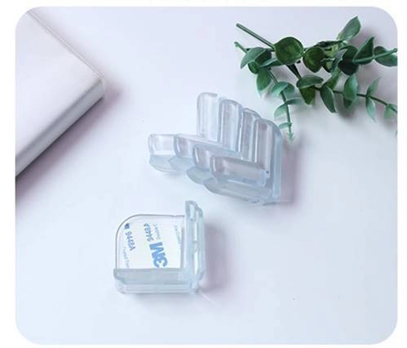 Product image [PO] Orderpedia Kichen Pelindung Sudut Meja 4pcs Transparan 4.5 x 4.5 x 2cm