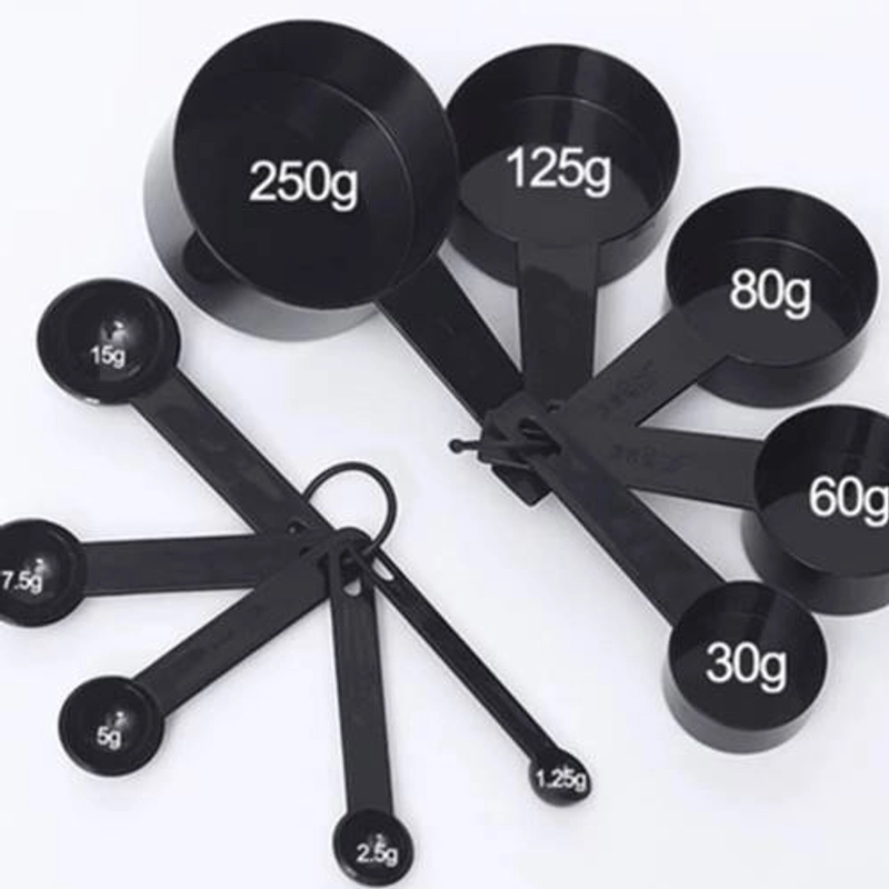 Product image [PO] Orderpedia Kichen Set Sendok Takar 6in1 Hitam