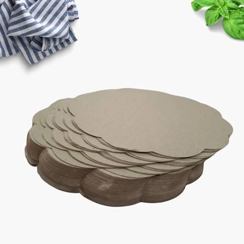 Product image [PO] Orderpedia Kichen Kertas Nasi Motif Bunga 1 Pack isi 250 Lembar Diameter 28cm Random