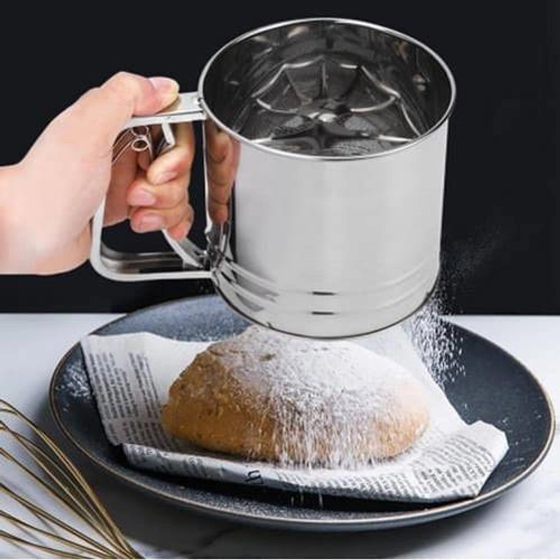 Product image [PO] Orderpedia Kichen Saringan Tepung Stainless Serbaguna Diameter 12.5cm Random