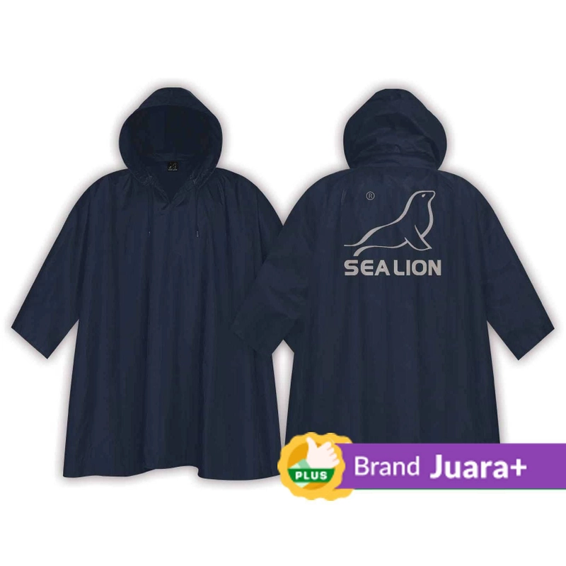 Product image Rosanna - Jas Hujan Sea Lion Ponco Lengan C01 1 pcs Navy