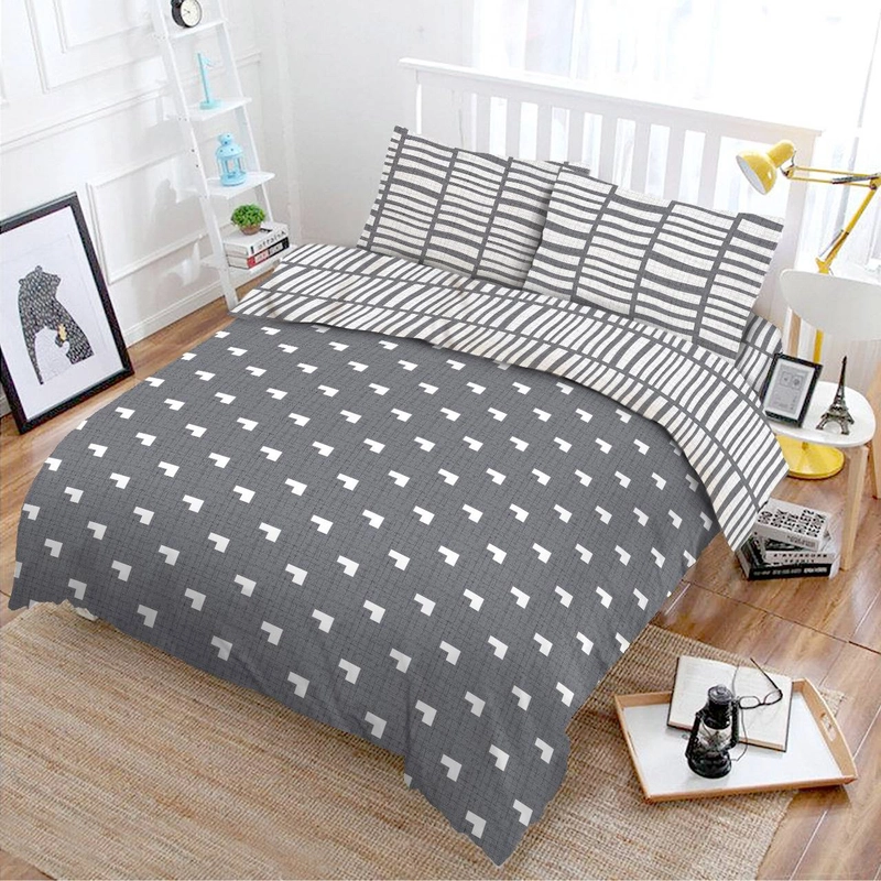 Product image Rosanna - Bedcover Vito Disperse Modern Minimalist King 180x200 Bantal 2 180x200 Tetris