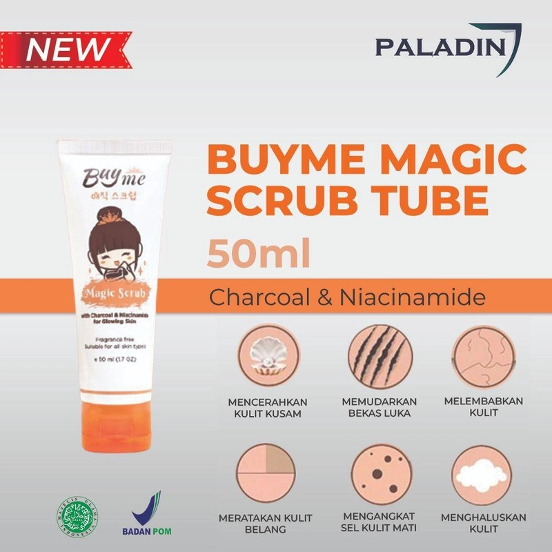 Product image Paladin Bandung - BUYME Magic Scrub Sachet 10ML Magic Scrub