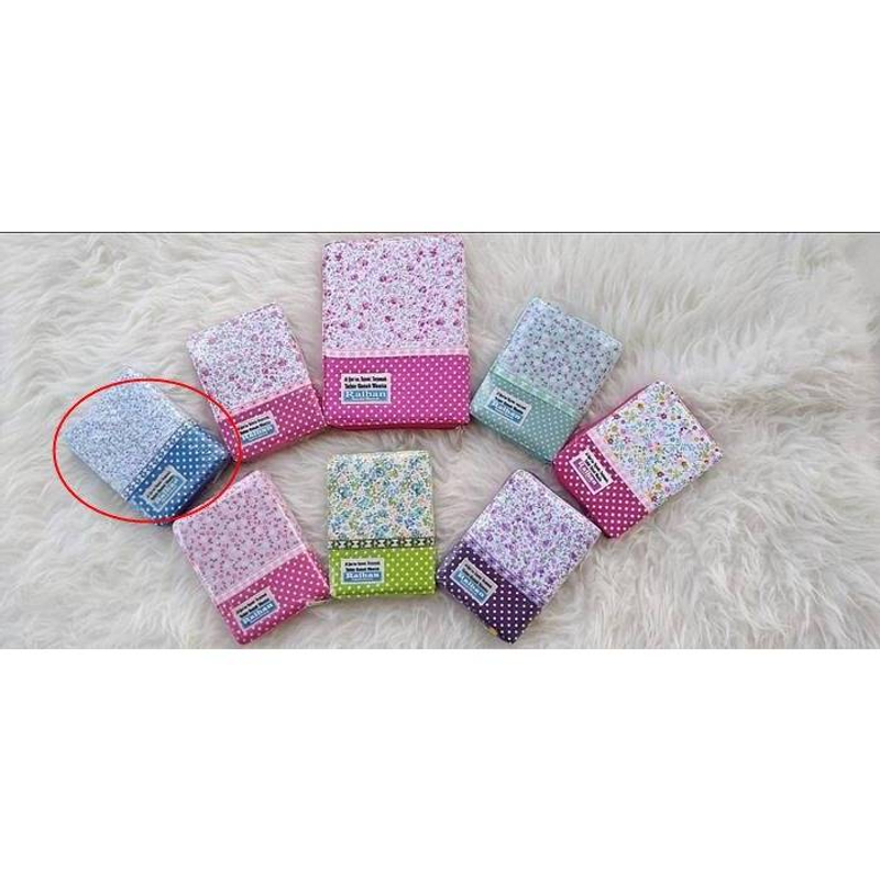 Product image Penerbit Jabal Al-Qur'an Raihan Pelangi, Tajwid, Terjemah, Tafsir untuk Wanita Cover kulit A5 21 x 15 x 2 (resleting) BIRU