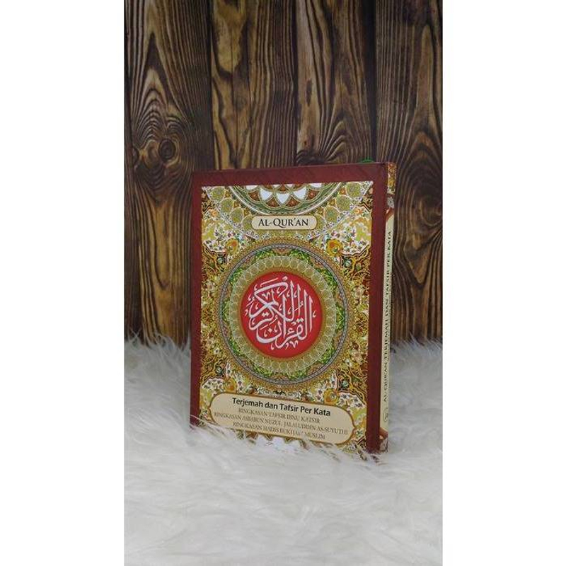Product image Penerbit Jabal Al-Qur'an Perkata , Terjemah dan Tafsir Per Kata HC A5 21 x 15 x 2 (hard cover) COKLAT 