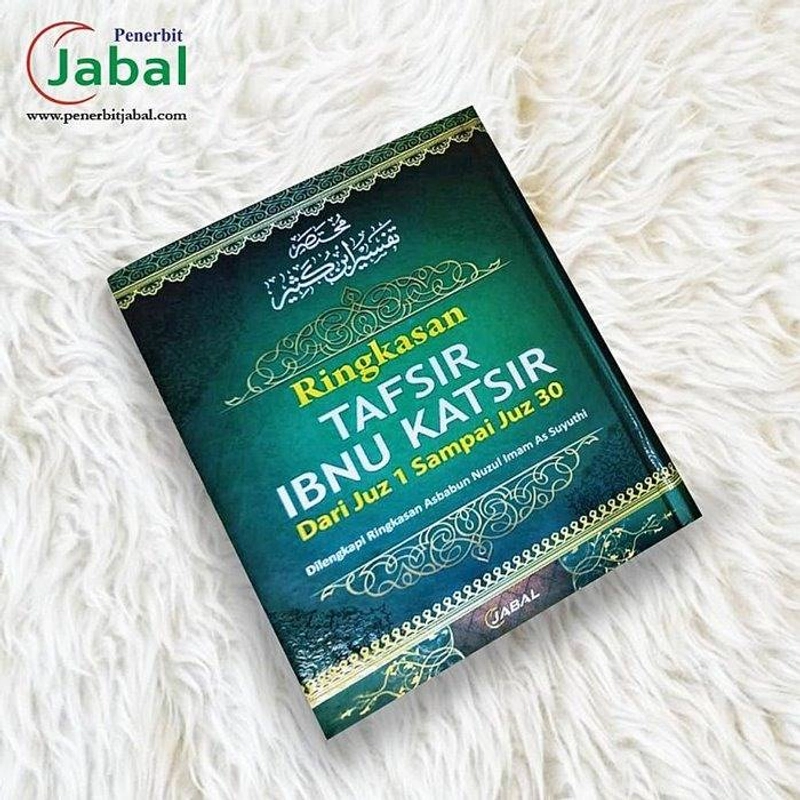 Product image Penerbit Jabal Ringkasan Tafsir Ibnu Katsir 21x30 HIJAU