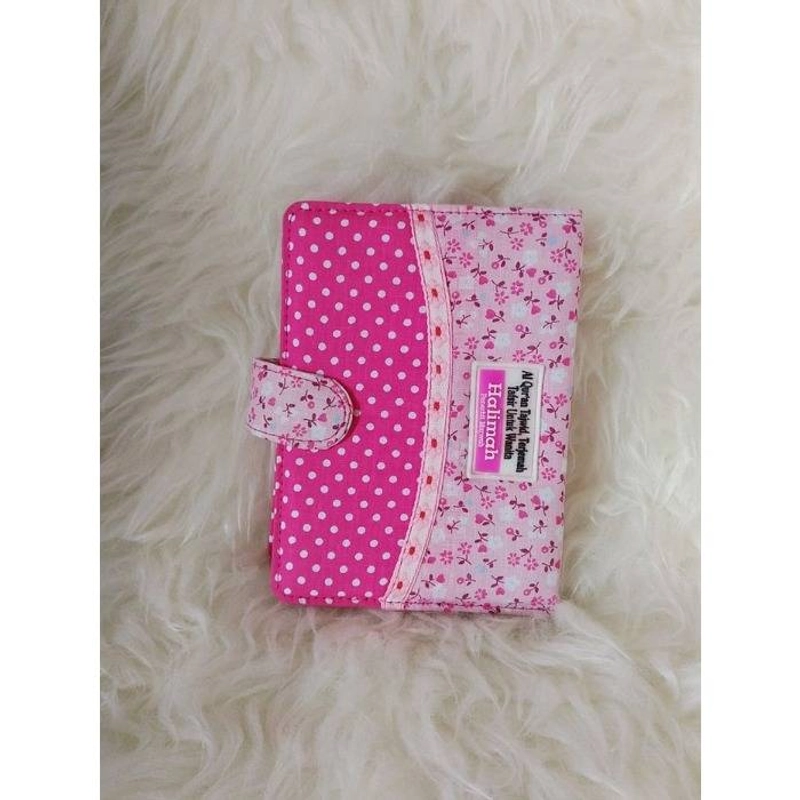 Product image Penerbit Jabal Al-Qur'an Halimah Pelangi Tajwid Terjemah Tafsir untuk Wanita A6 PINK - (COVER KULIT)