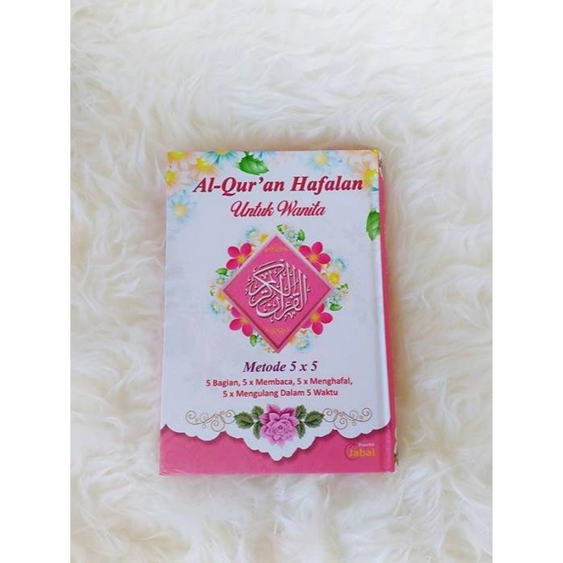 Product image Penerbit Jabal  Al-Qur'an Hafalan untuk Wanita HC A5 21 x 15 x 2 (hard cover) PINK 