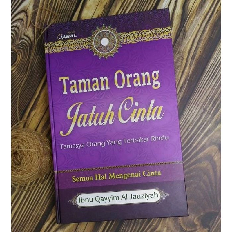 Product image Penerbit Jabal Taman Orang Jatuh Cinta (HC) 16,5 x 24,5  UNGU