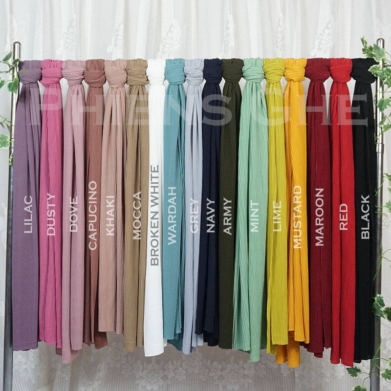 Product image Almadany - PASHMINA PLISKET CERUTY ARMANY 75 X 180 Cm  7 Pcs/Kg Capucino
